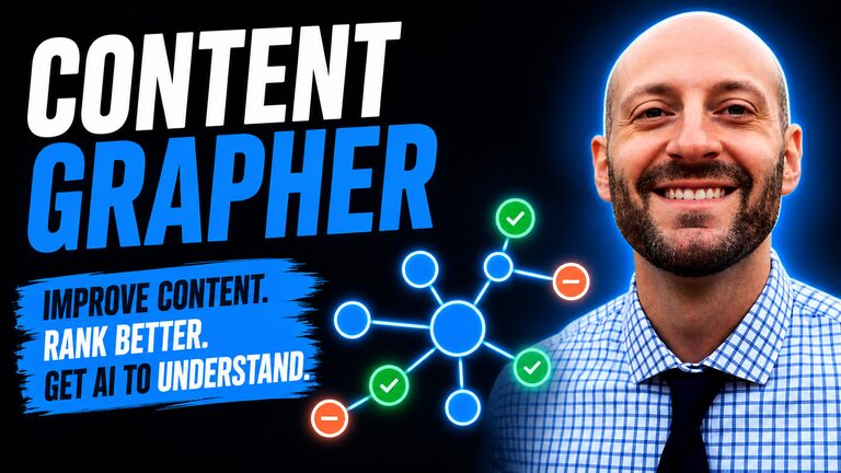 Content Grapher walkthrough, a tool that maps your content's concept structure for AI, with Brian Gorman